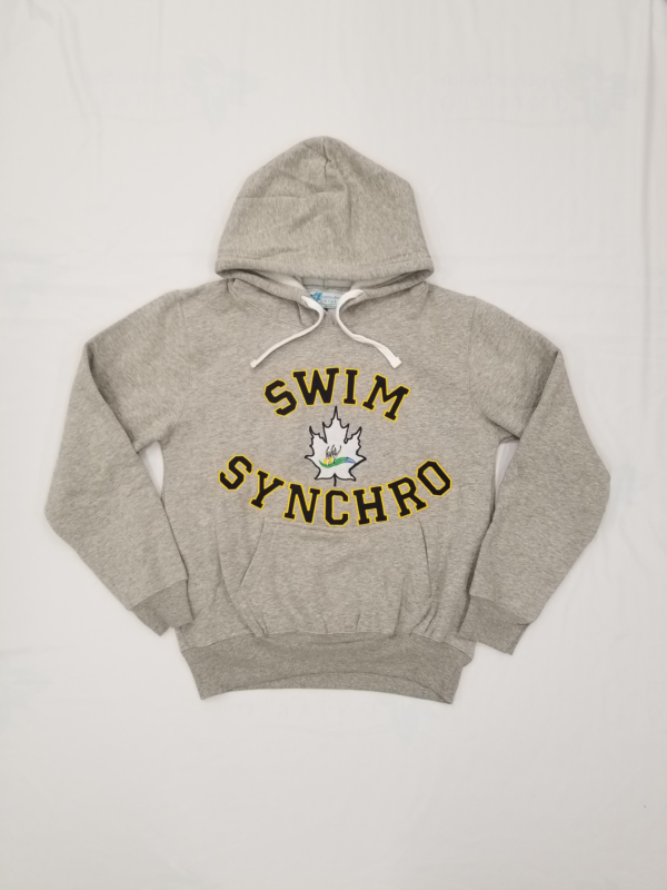front of Swim synchro sweatshirt, grey
