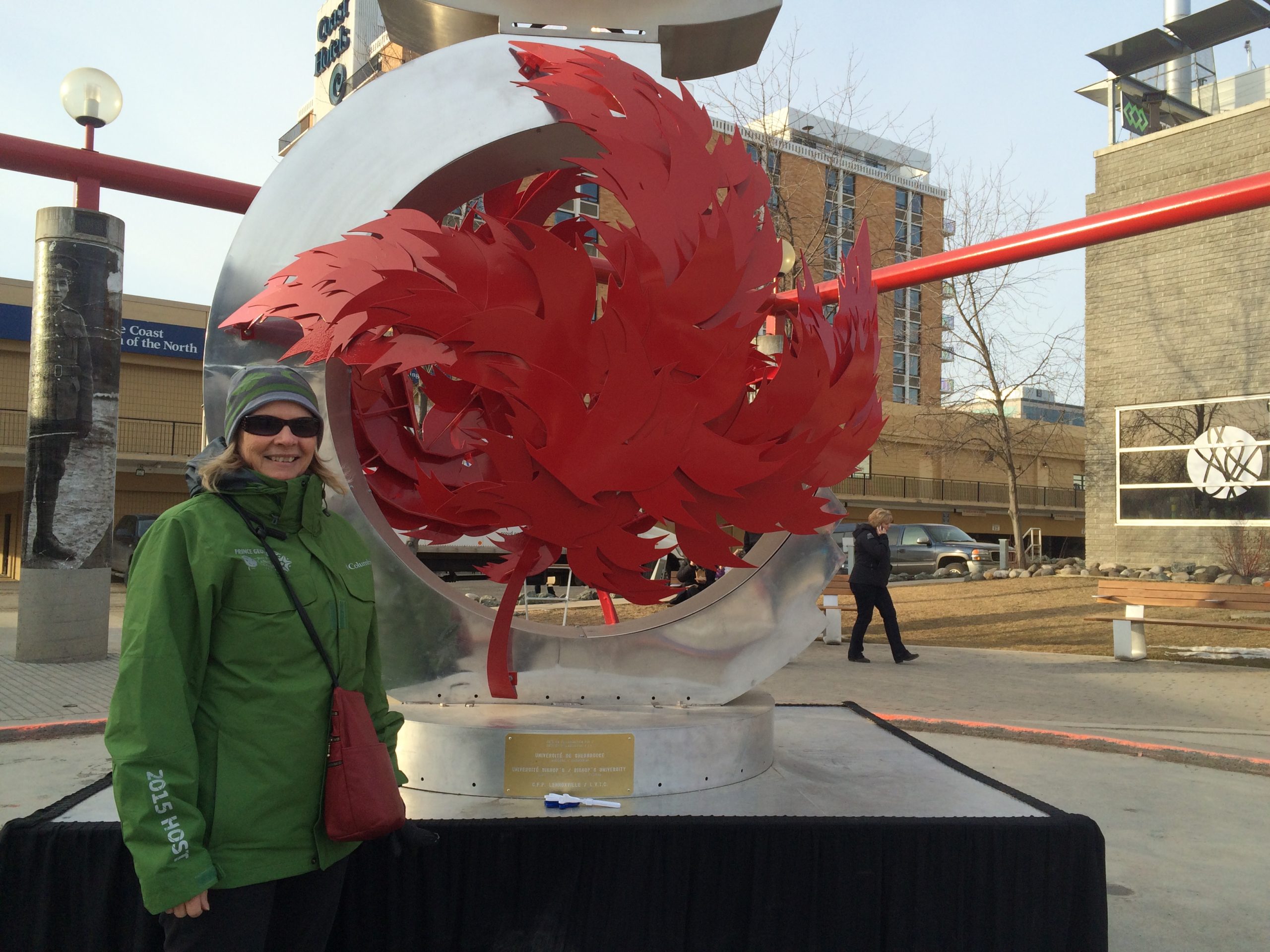 Jennifer saunders at Canada winter games 2015