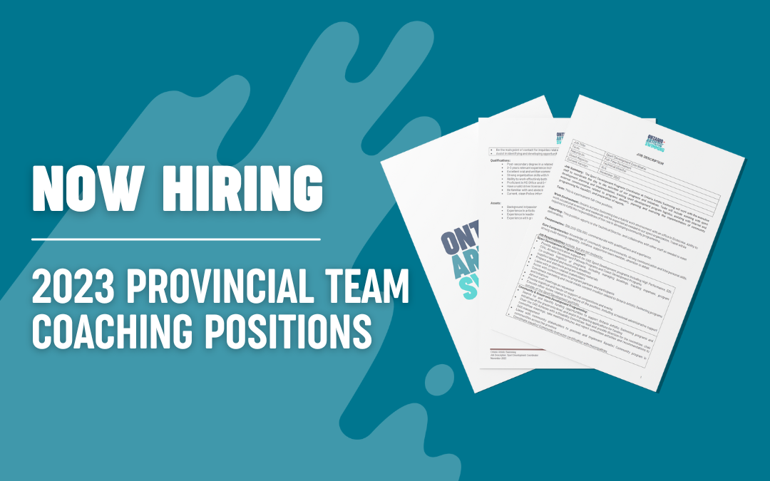 2023 Provincial Teams Job Posting